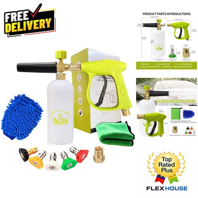 #ad #ad Multi Functional Foam Washer with 1L Bottle Perfect for Cars amp; Motorcycles $60.74