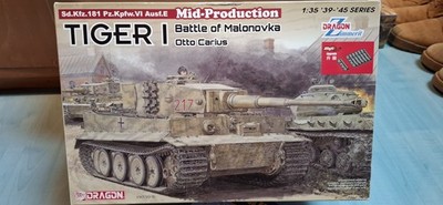 Dragon 1:35 Tiger I Michael Wittmann Sd.Kfz.181 Magic Tracks mit Zimmerit!!!