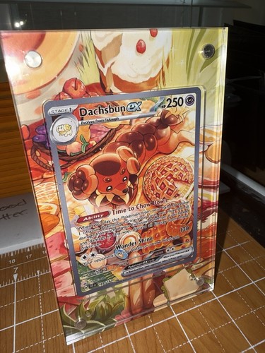 Dachsbun EX SIR Stellar Crown 169/142  Pokemon Magnetic 🧲 Extended Art Case