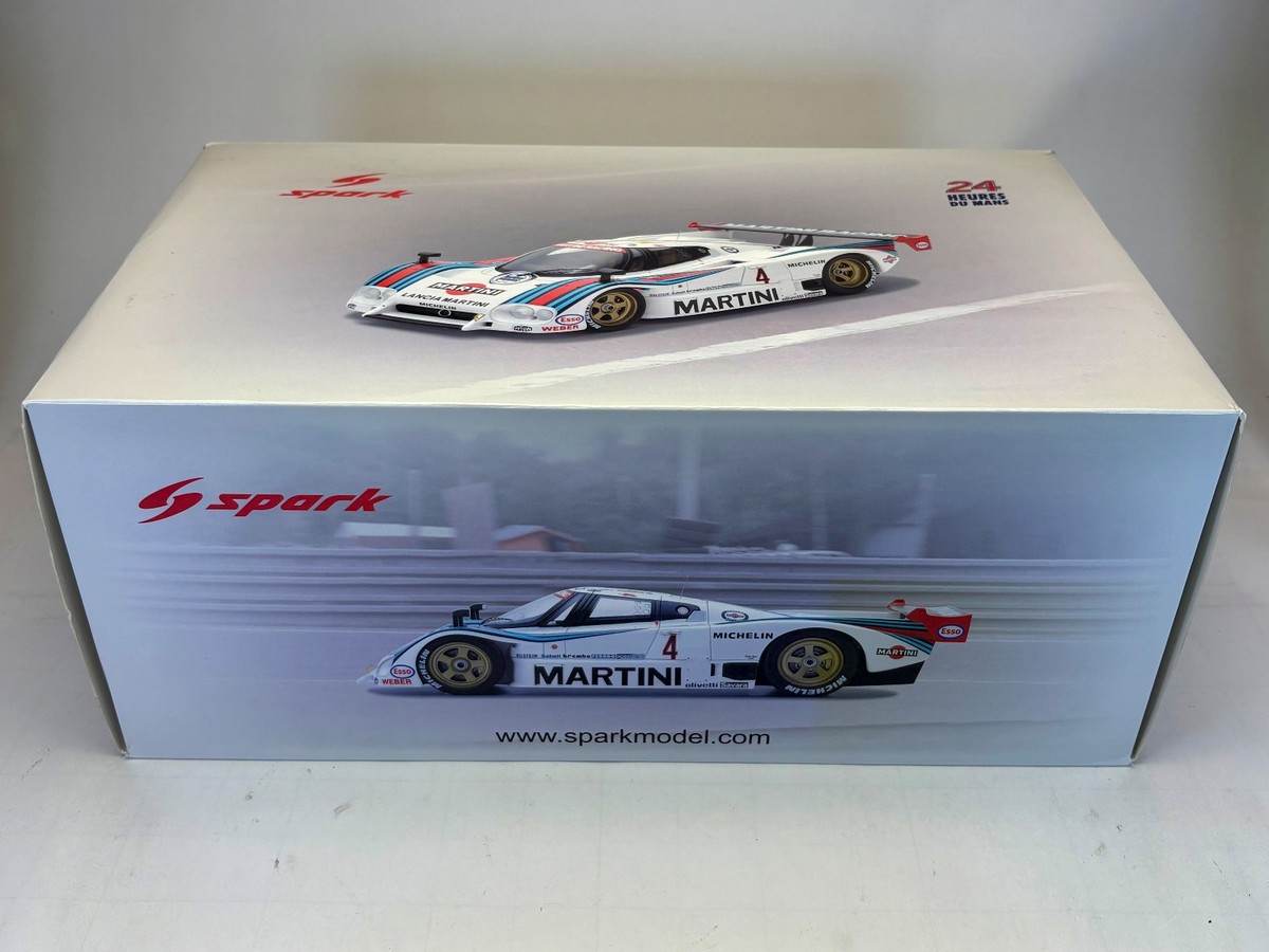 1:18 Spark Lancia Martini LC2 #4 1985 24H Le Mans Wollek Nannini