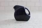 Fiestaware Cobalt Mini Disc Pitcher -NEW