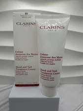 Clarins Hand and Nail Treatment Cream 3.4oz/100mL NEW IN BOX / AUTHENTIC Sealed