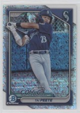 2024 Bowman Chrome Prospects Mini-Diamond Refractor Tai Peete #BCP-9 09an