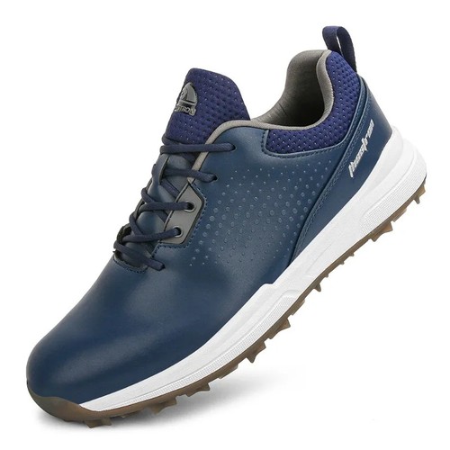 Golf Shoes Men Spikeless Outdoor Luxury Golfers Training Sneakers Cushioning - Picture 24 of 28