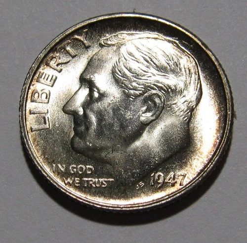 1947-S Roosevelt Dime — photo from another recent sale