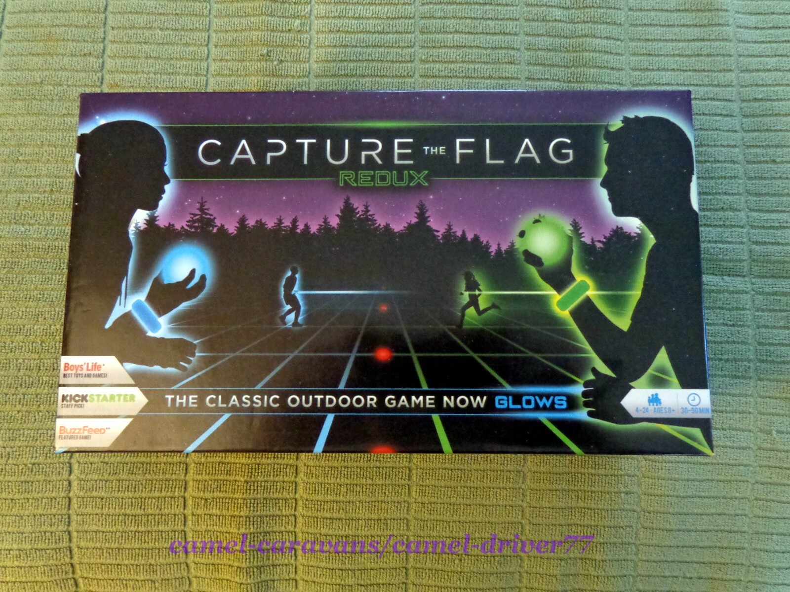 Capture The Flag REDUX Classic Glow-in-the-Dark Outdoor GROUP Tag GAME  Night 75177899061 | eBay