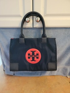 tory burch ella color block tote