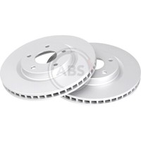 A.B.S. 2X Bremsscheibe Vorne 296 BelüFtet FüR Nissan Qashqai +2 I J10
