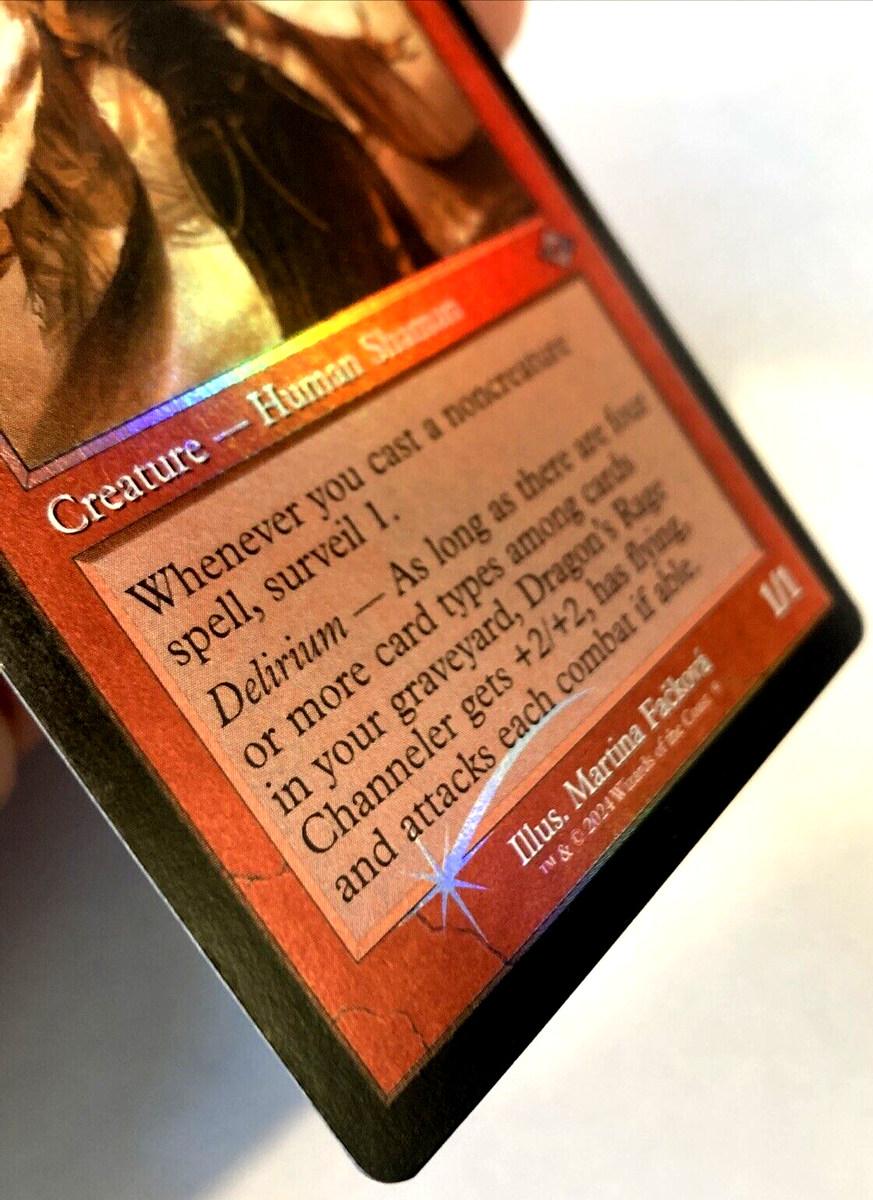 MTG Dragon's Rage Channeler RETRO FRAME FOIL Modern Horizons 2 09