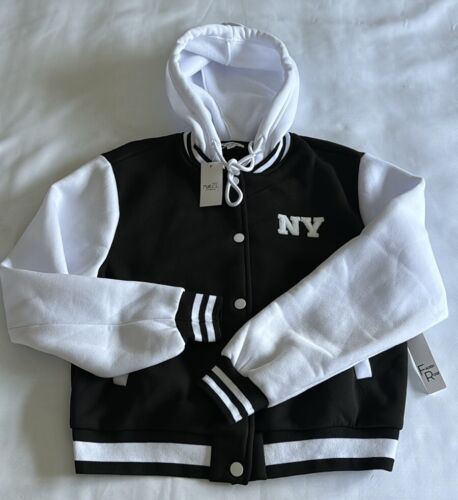 Fleece Bomber Jacket Womens Small Rue21 Brooklyn New York