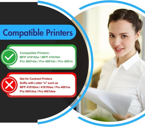 148A Toner Cartridge High Yield Black 4Pck with Chip rpl for HP 148A/X W148 - Bild 2 von 9