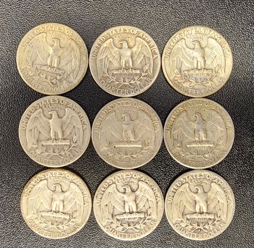 1939-p Washington Quarter Average Grade of Coin You Will Receive is Photographed - Picture 2 of 2