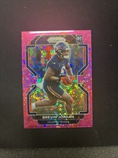 2021 FOTL PINK DISCO PRIZM SSP /15 ROOKIE Brevin Jordan Houston Texans RC