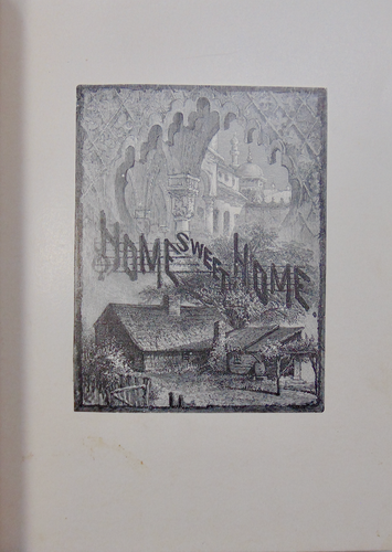 Home Sweet Home: con diseños de Miss L. B. Humphrey, grabado por Andrew (1880) - Imagen 2 de 7