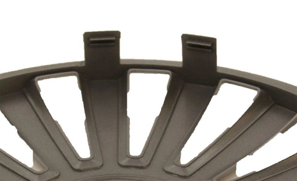 4 x Wheel Trims Lux Hub Caps 15" Covers fits Citroen C1 C2 C3 C4 Saxo - Image 2 of 4