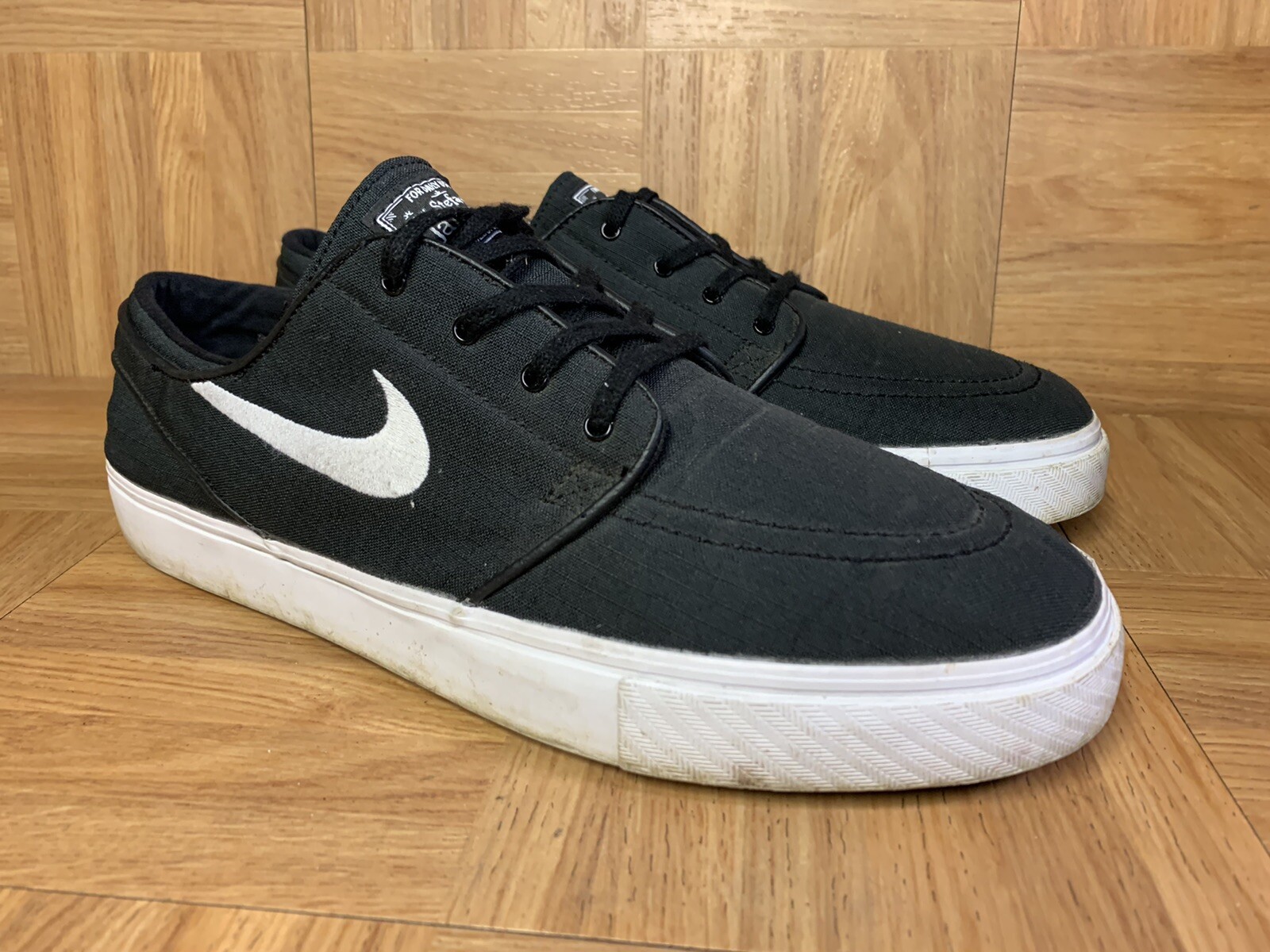 Nike Zoom Stefan Janoski Black Canvas 
