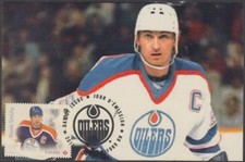 CANADA # 3032.5 - LEGENDS of HOCKEY WAYNE GRETZKY on SUPERB MAXIMUM CARD