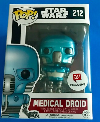 FUNKO POP STAR WARS MEDICAL DROID #212 WALGREEN'S EXCLUSIVE 
