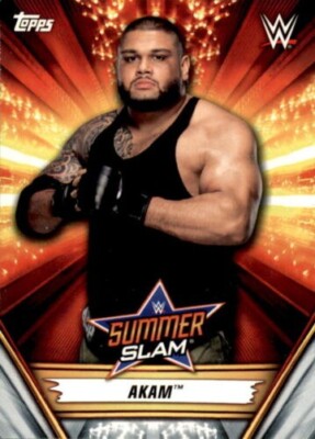 B1077- 2019 Topps Wwe Summerslam #S 1-100 + Einsätze -du Pick- 15 + Gratis US