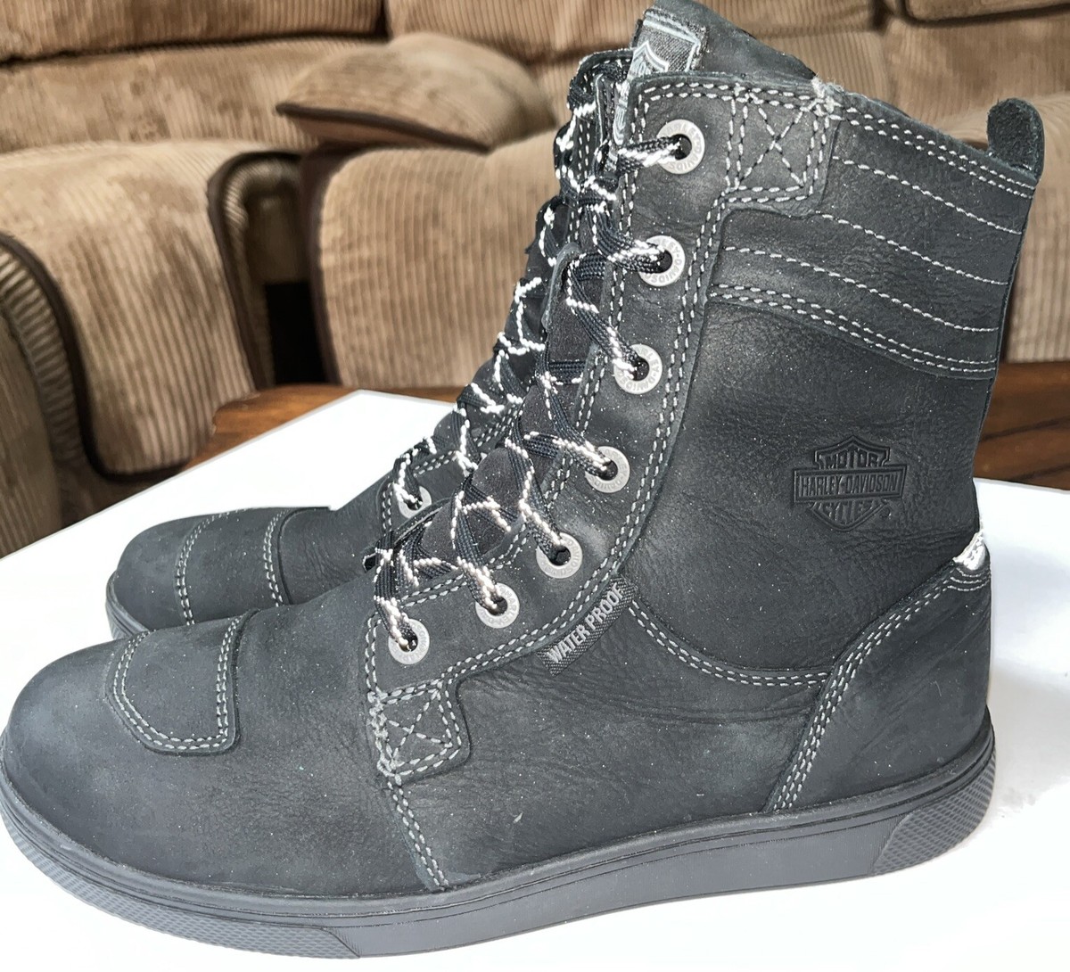 Harley-Davidson Men's Steinman 7-Inch Waterproof Motorcycle Boots