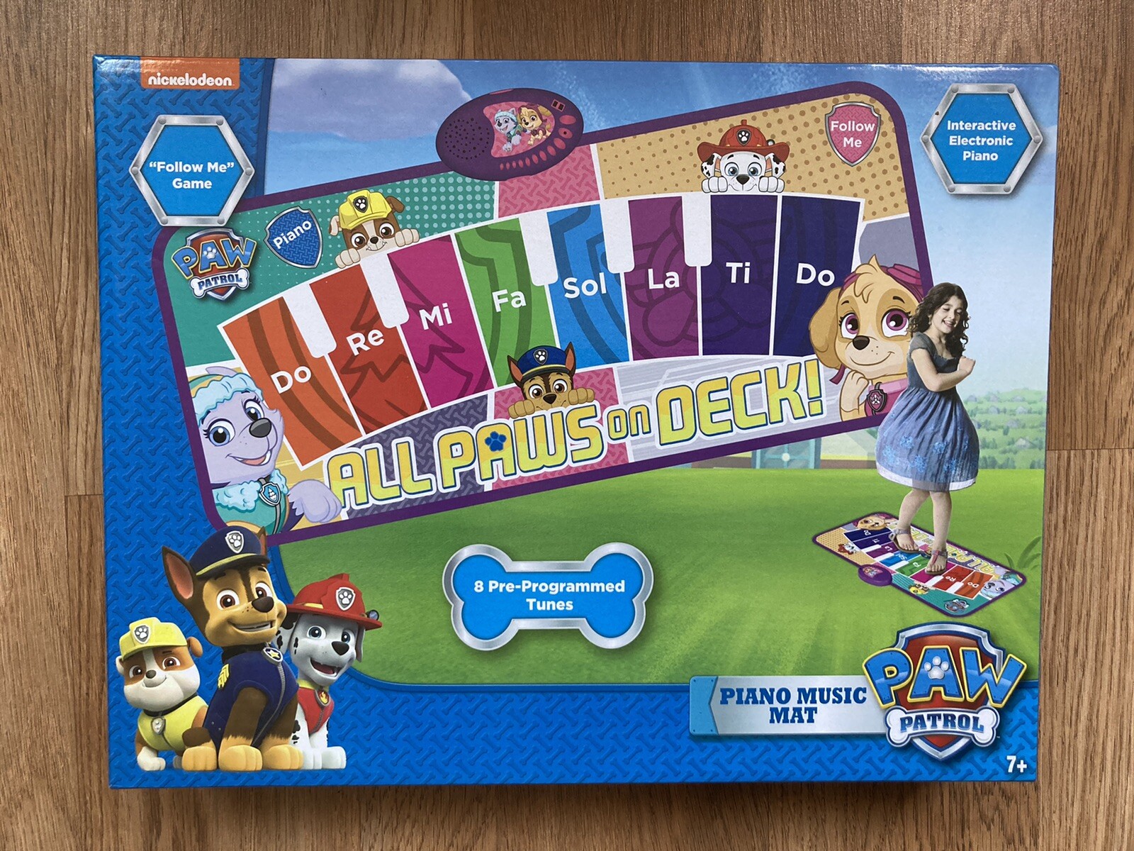 paw patrol stepper mat