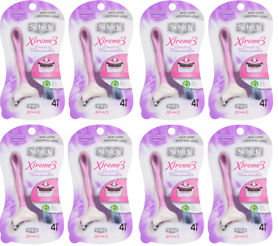 Schick Xtreme3 Sensitive Skin Disposable Razors for Women, 32 Count
