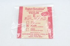 Vintage NOS Sensitive Violin E String - Red Label - for decoration only