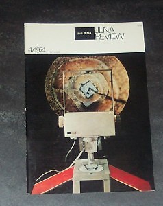 Jena Review 4/1974 Magazine Microfilm - Imagen 1 de 1
