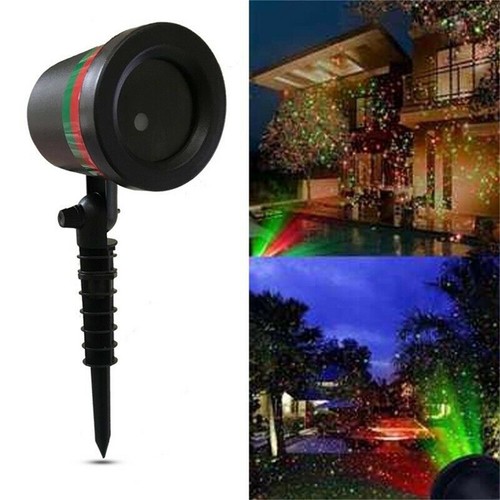 LED Laser Projector For Christmas Outdoor Star Shower Lights Lawn Decoration RP - Picture 5 of 12