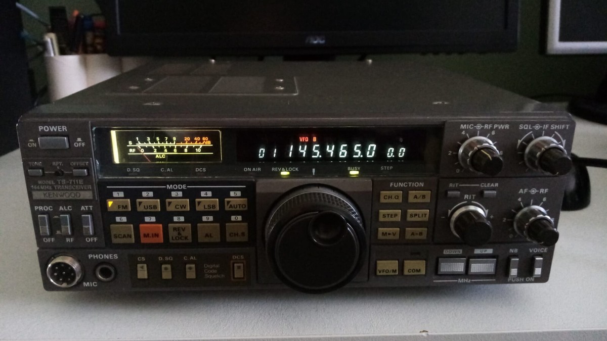 Kenwood TS-711 / VHF + SSB + Scheda Toni - FUNZIONANTE - LEGGERE