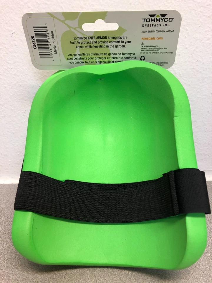Tommyco GR220 5.5 in. L X 3 in. W Foam Garden Knee Pads Green - Image 2 of 3