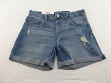 NEW Girls Justice Midi Jean Shorts-Size 18
