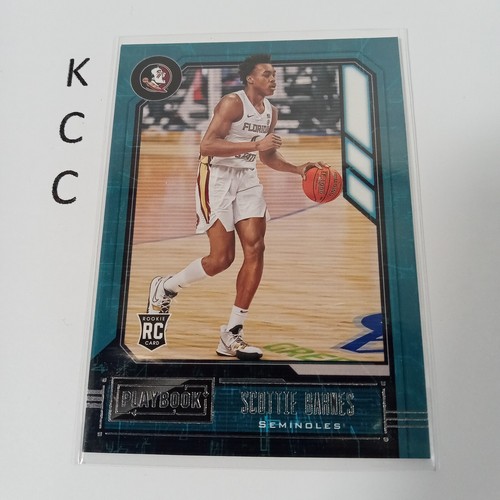 SCOTTIE BARNES 2021 Chronicles PLAYBOOK Draft Picks RC #324 Toronto Raptors