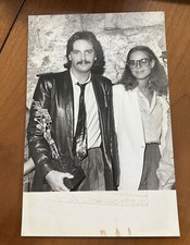 ALAN SORRENTI CON LA MOGLIE 1979 -FOTO D’EPOCA D’ARCHIVIO CM 20x30
