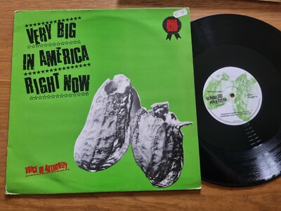 Voice of Authority   Very Big in America Right Now 12  Single Cherry Red 1984