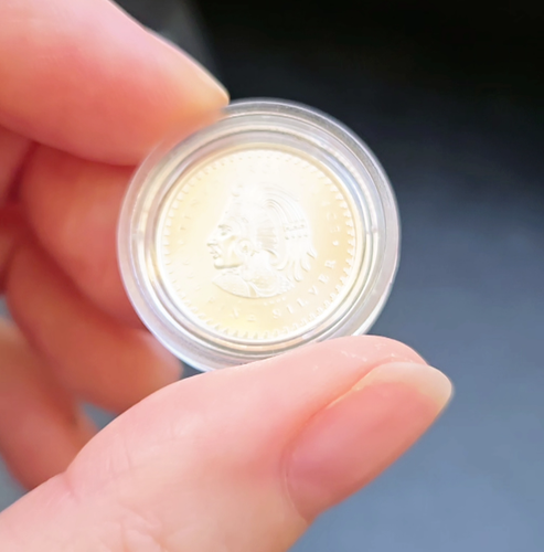 10 x 1/10th oz Aztec Calendar Coins Rounds .999 Silver GSM tenth ounce 1/10 NEW - Video 1 of 1