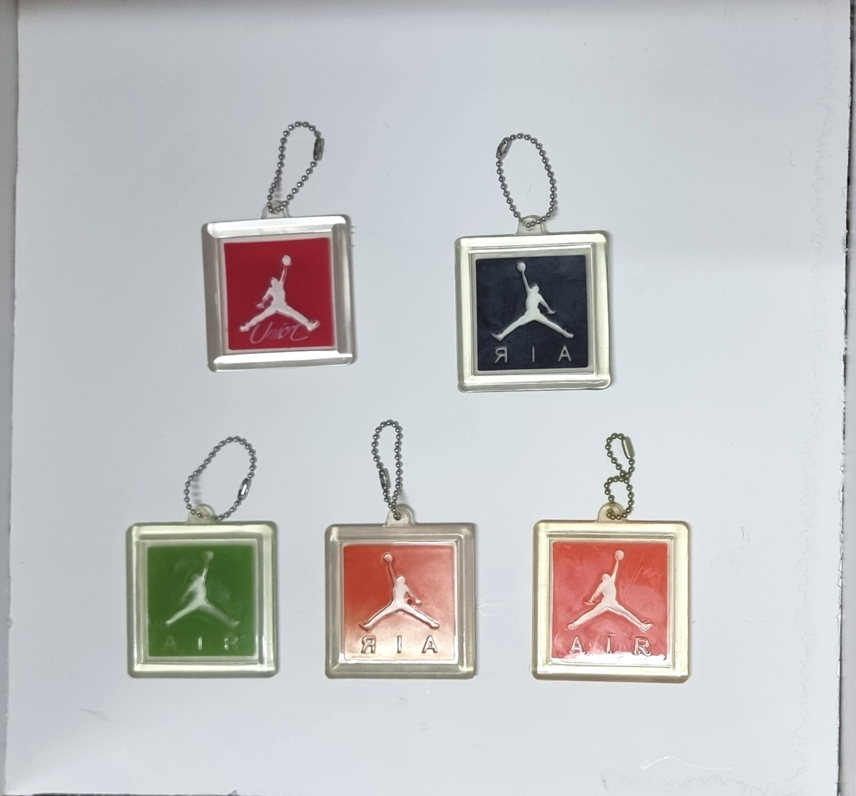Original Nike Air Jordan Jumpman Shoe Hang Tag Keychain with