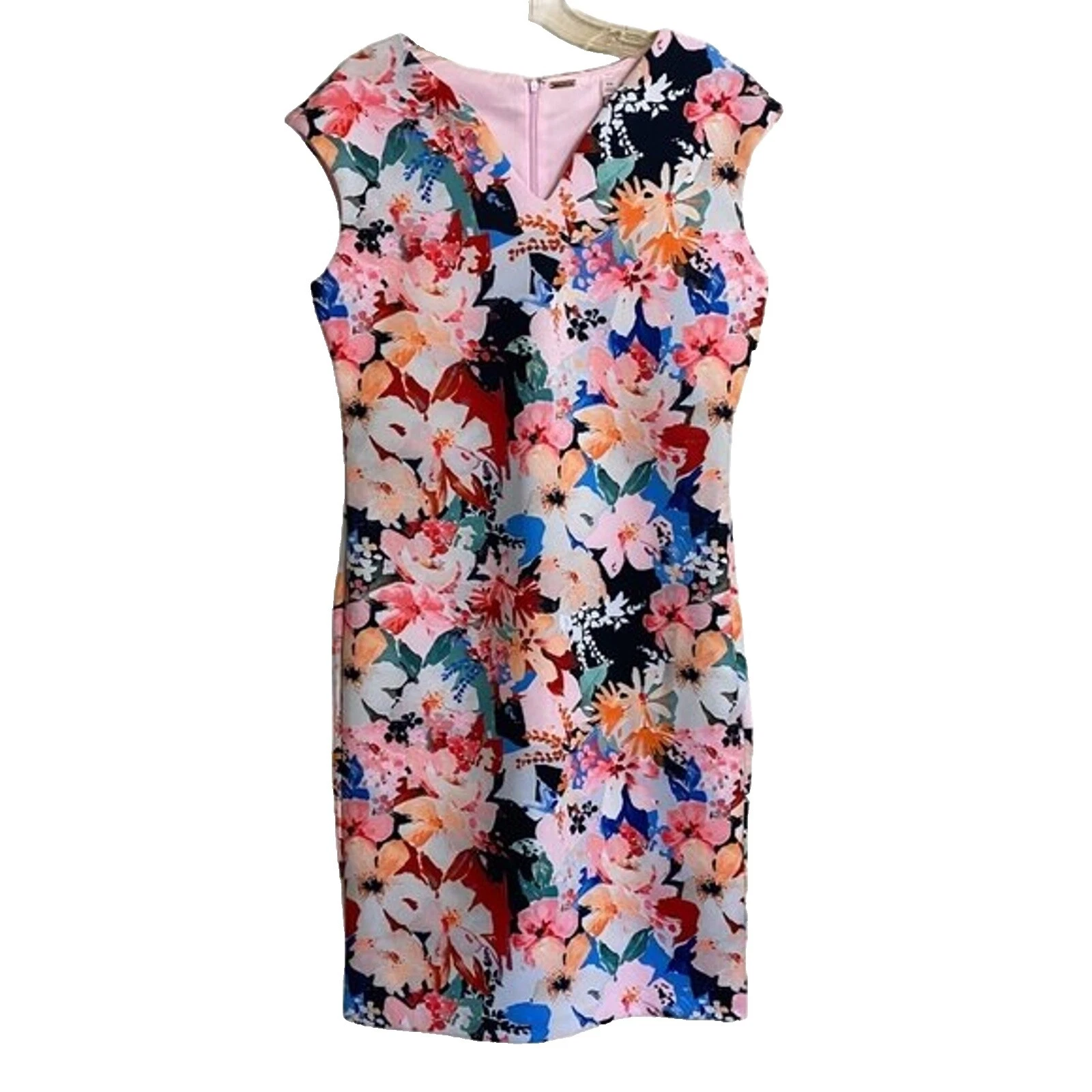 Vestidos florales Casual de Poliéster para Mujer