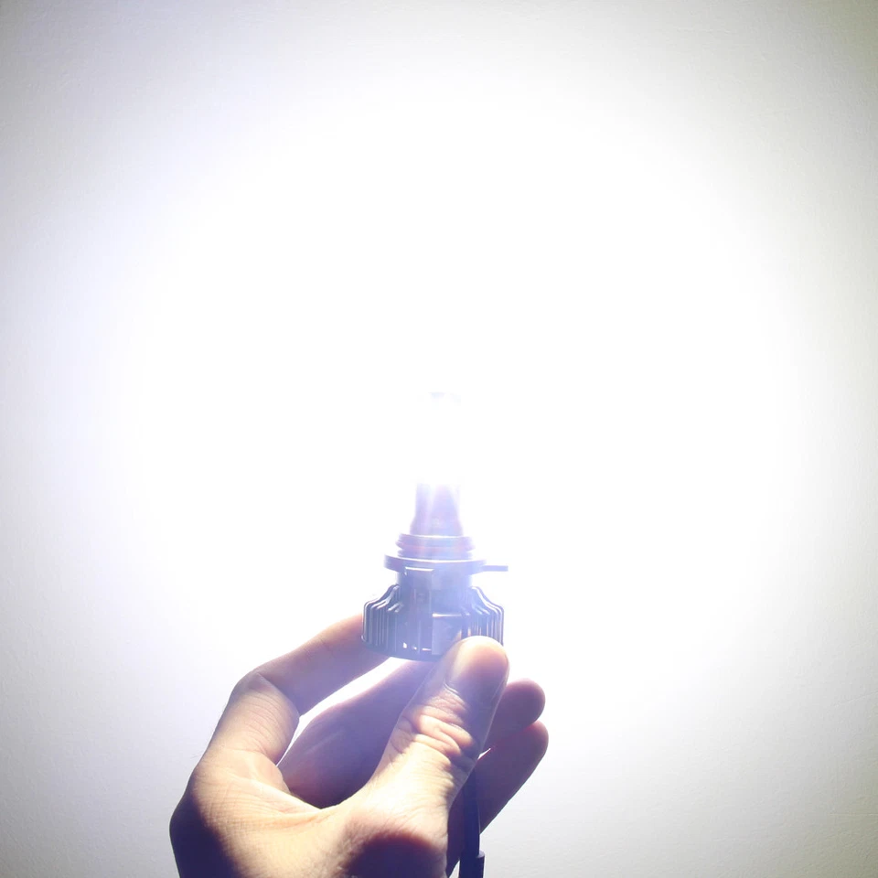 Faro alto Allá Lighting LED EZ Fit 9012|Bombilla de haz bajo súper brillante|DRL VS Foto 2 de 4