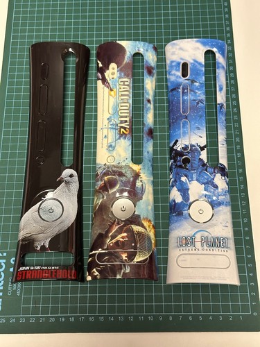 Xbox 360 Faceplates Bundle - Call of Duty Lost Planet Stranglehold Faceplate