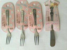 Little Twin Stars Forks 3 Butter knife Made in Japan Free shipping