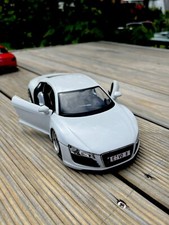 Audi R8 Weiß Modellauto 1:18 Tuning Felgen