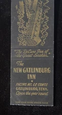 1940s? The New Gatlinburg Inn Facing Mt. Le Conte Pool Bear Wallow Dude Ranch TN