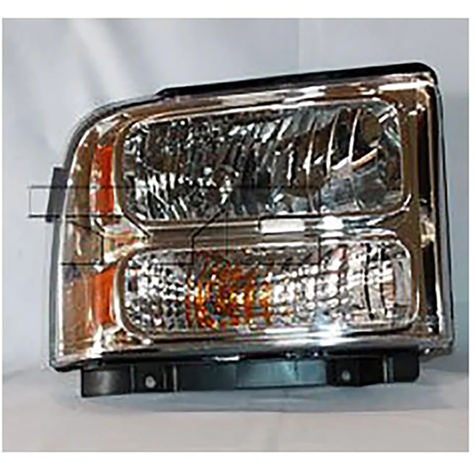 Kit de montaje de faros izquierdo derecho TYC para Ford F-250 Super Duty 2005-2007 Foto 3 de 4