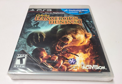 Cabela's Dangerous Hunts 2011 (Sony PlayStation 3, 2010) PS3 New