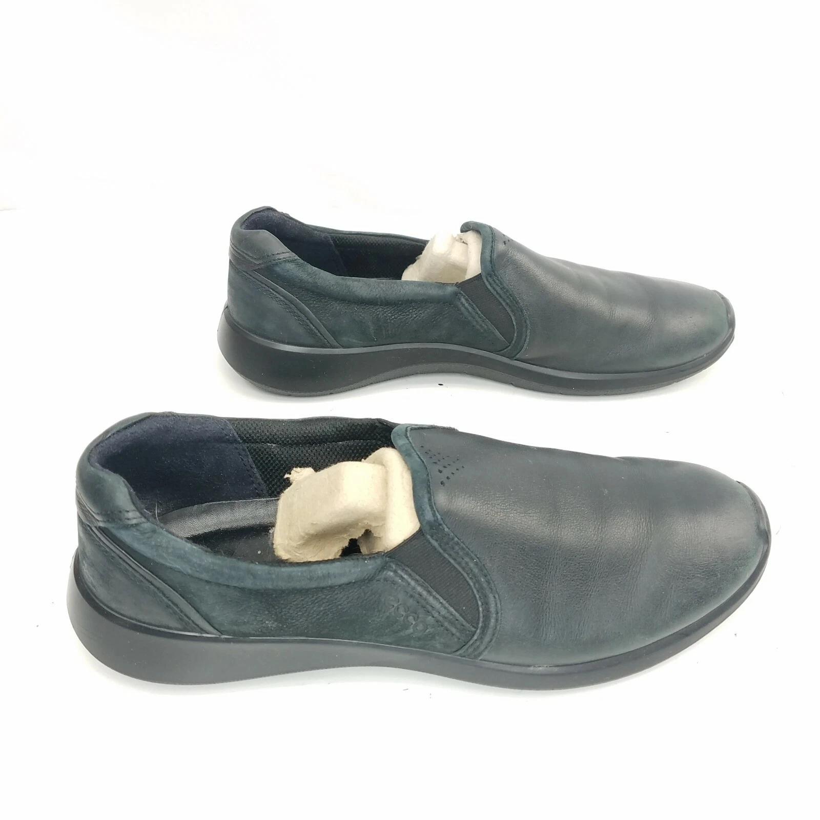 Mocassini slip on morbidi in pelle da donna Ecco taglia 41 US 10
