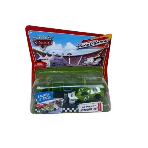Disney Cars Race-O-Rama Vitoline #61 Pit Race-Off Diecast Car FREE SHIPPING!