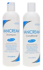 Vanicream / Free & Clear SHAMPOO 12oz and CONDITIONER 12oz  ( 1 of each )