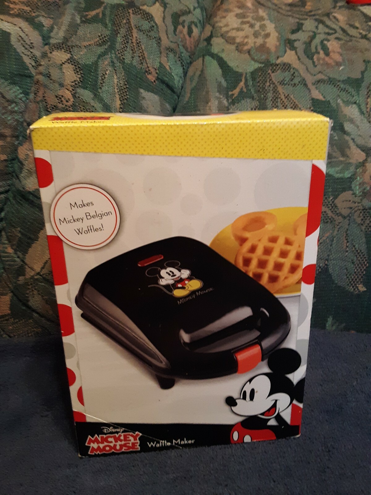 disney mickey mouse mini waffle maker