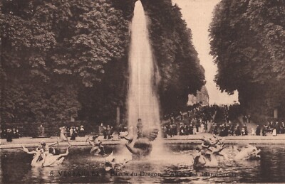 Carte Chateau De Versailles Bassin Jardins Allee Royale Carte Postale Postcard